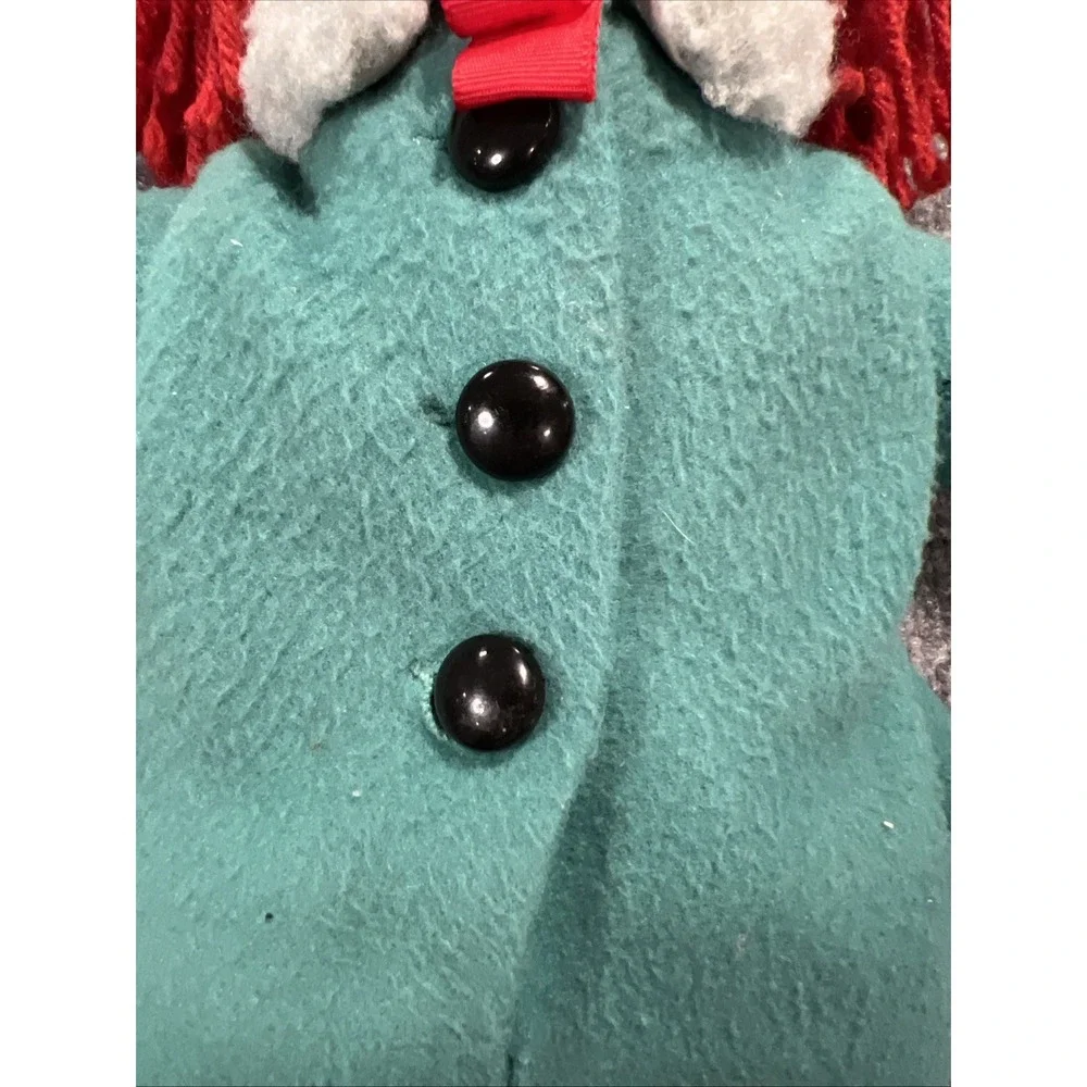 Vintage 1990 Eden Madeline Plush Doll in Winter Ice Skates Outfit - 14